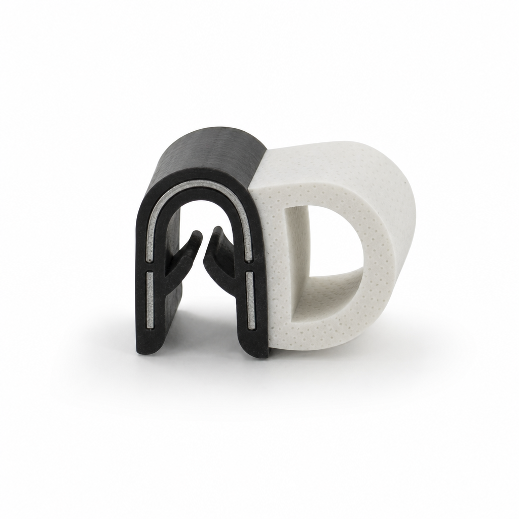Flexible Self Grip Rubber Side Seal – Universal Fit 1mm to 2mm Panels