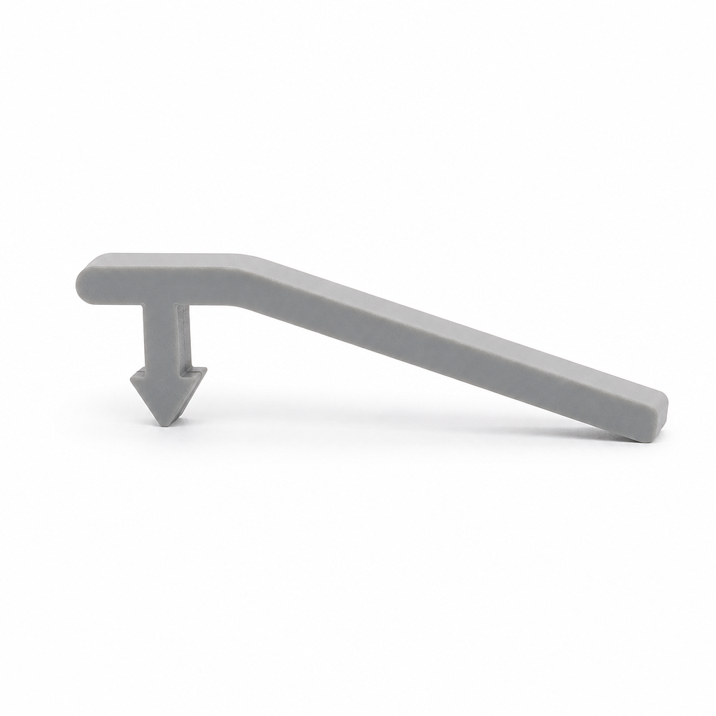 Edge Trim – Grey PVC Caravan & Motorhome Door Frame (18.5mm)