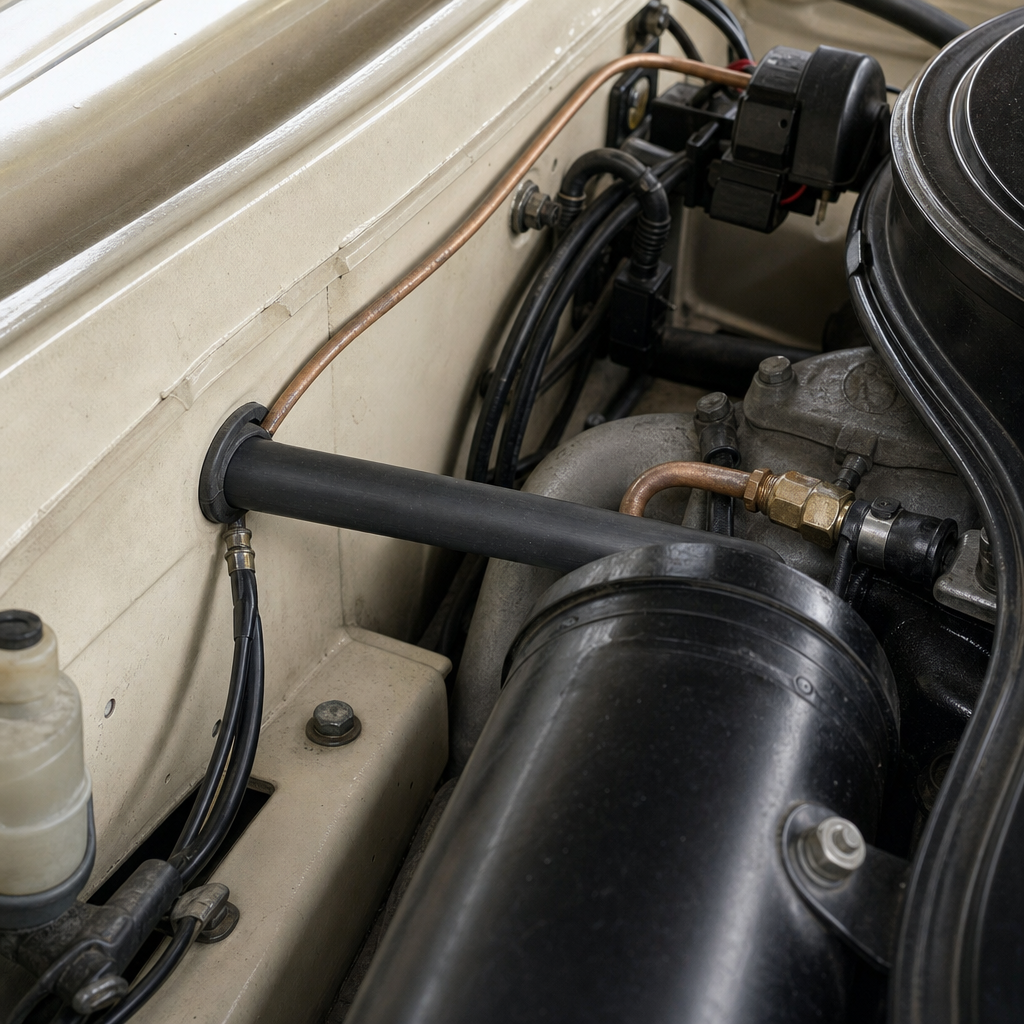 Heater Drain Pipe Moulding – Fits Rover P6