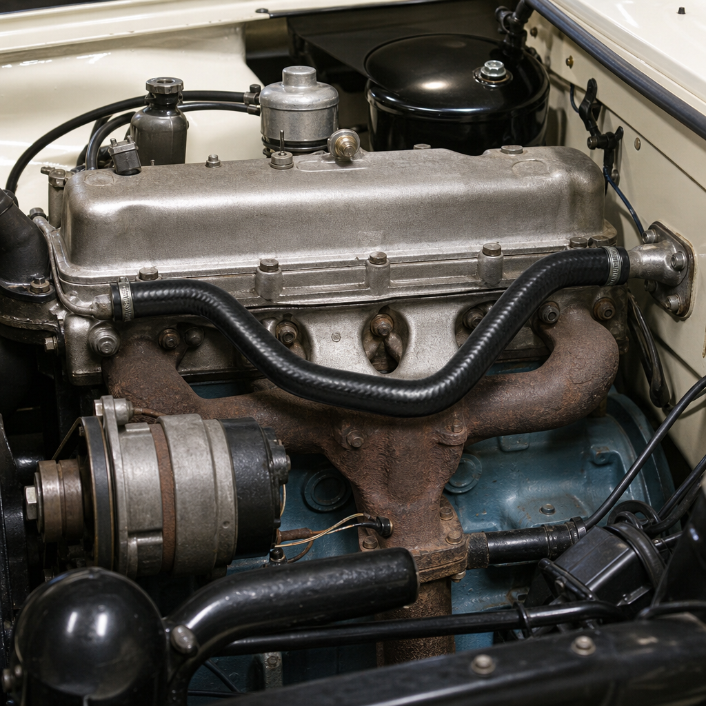 Inlet Manifold And Water Hose – Fits Triumph Herald