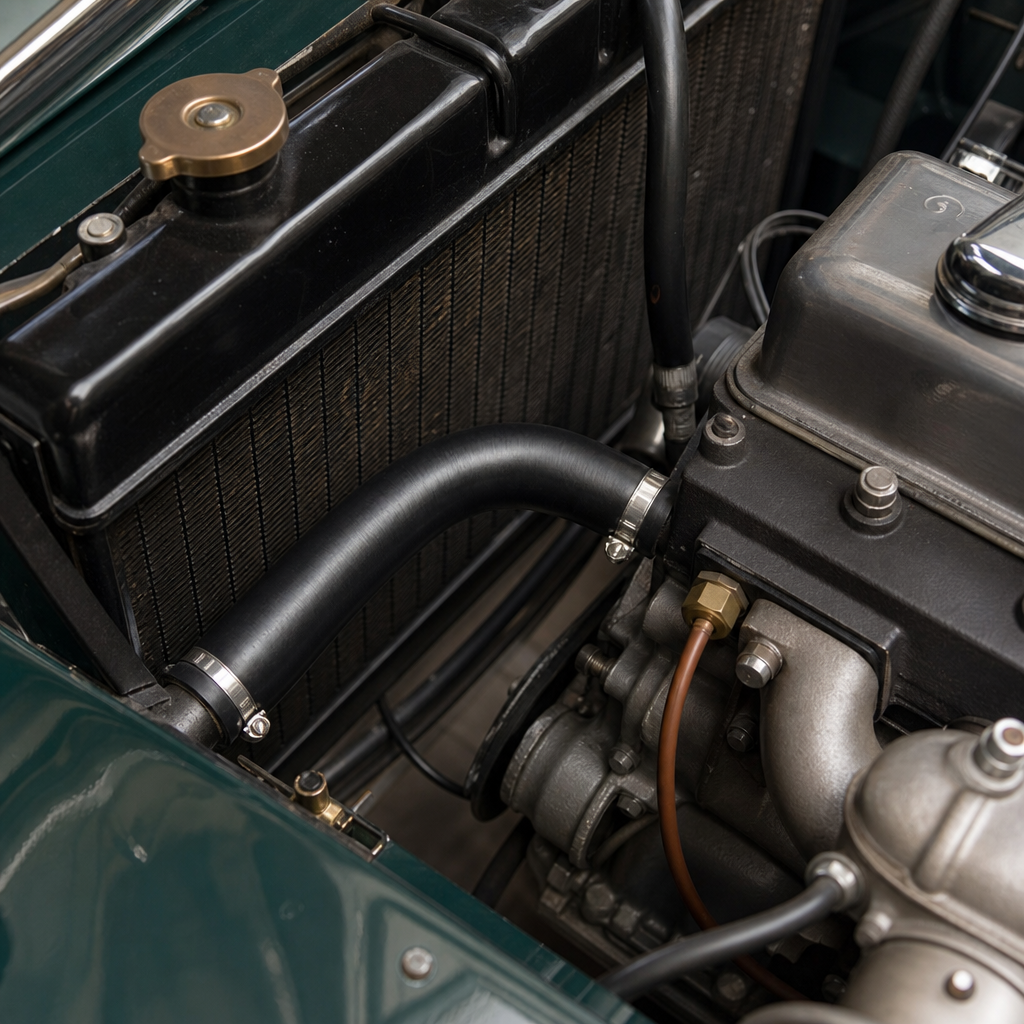 Radiator Bottom Hose – Fits Triumph Spitfire & Herald (GRH265)