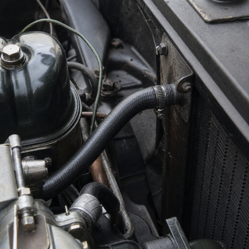 Heater Hose – Fits MGB 4 Cylinder Models (Up to Sept 1976)
