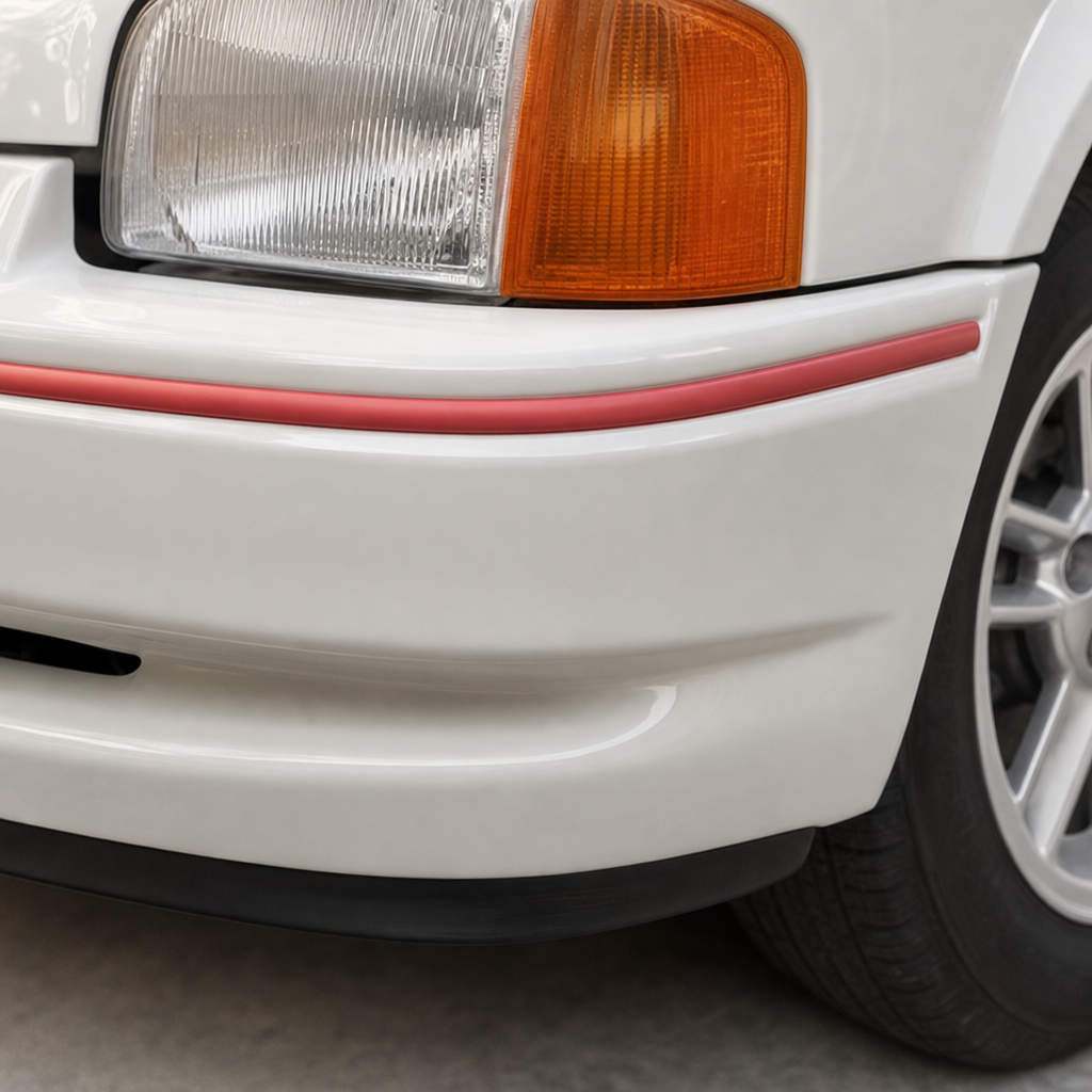 Bumper Trim – Fits Ford Escort Mk4 (15mm Red)