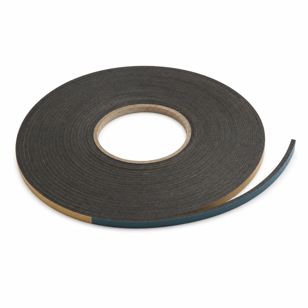 Self-Adhesive Backed Polyethylene Strip 5mm x 3mm – 10 Metre Coil