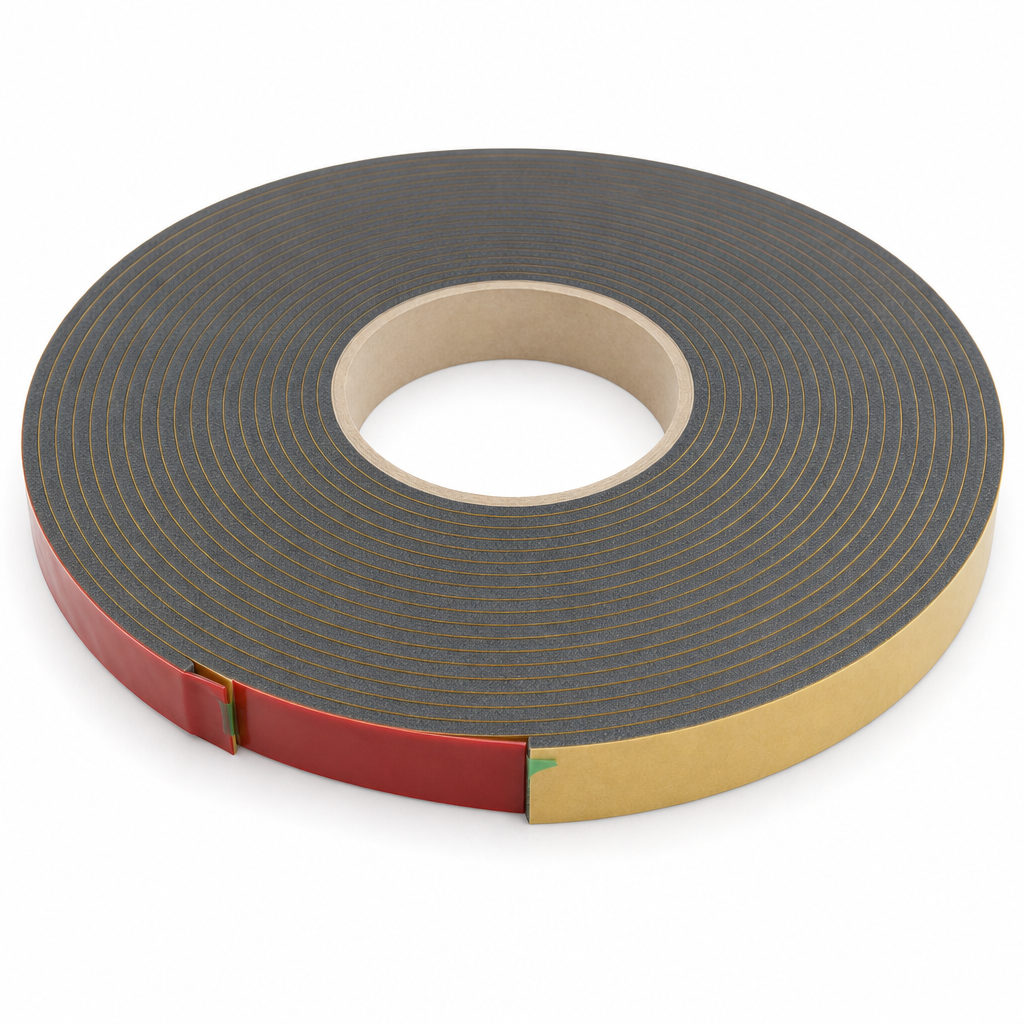 Self-Adhesive Backed Polyethylene Strip 19mm x 3mm – 10m Coil