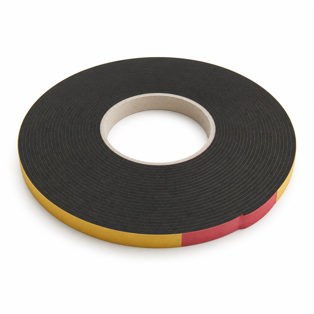 Neoprene Sponge Strip 12.5mm x 3mm – 10 Metre Coil