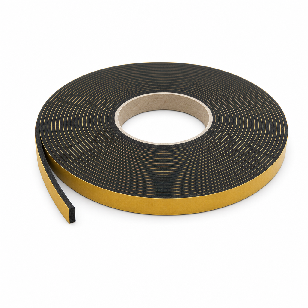 Neoprene Sponge Strip 19mm x 3mm – 10 Metre Coil