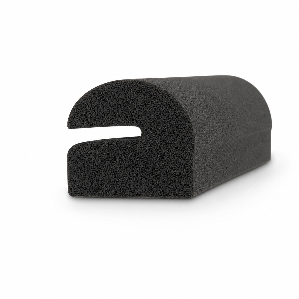 Sponge Rubber Section SRS143 – 16mm Wide x 15mm High