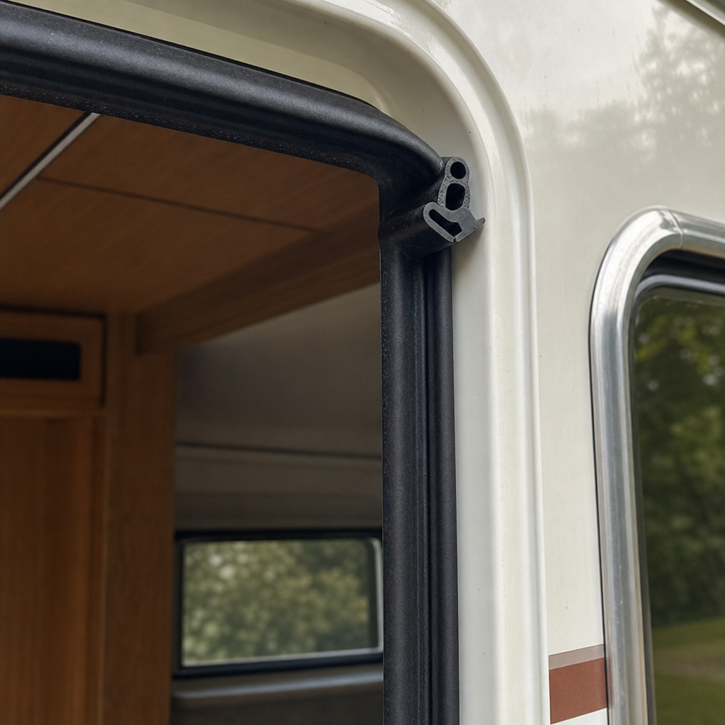 Double Bubble Door Seal – Fits Caravans & Motorhomes (SRS146)