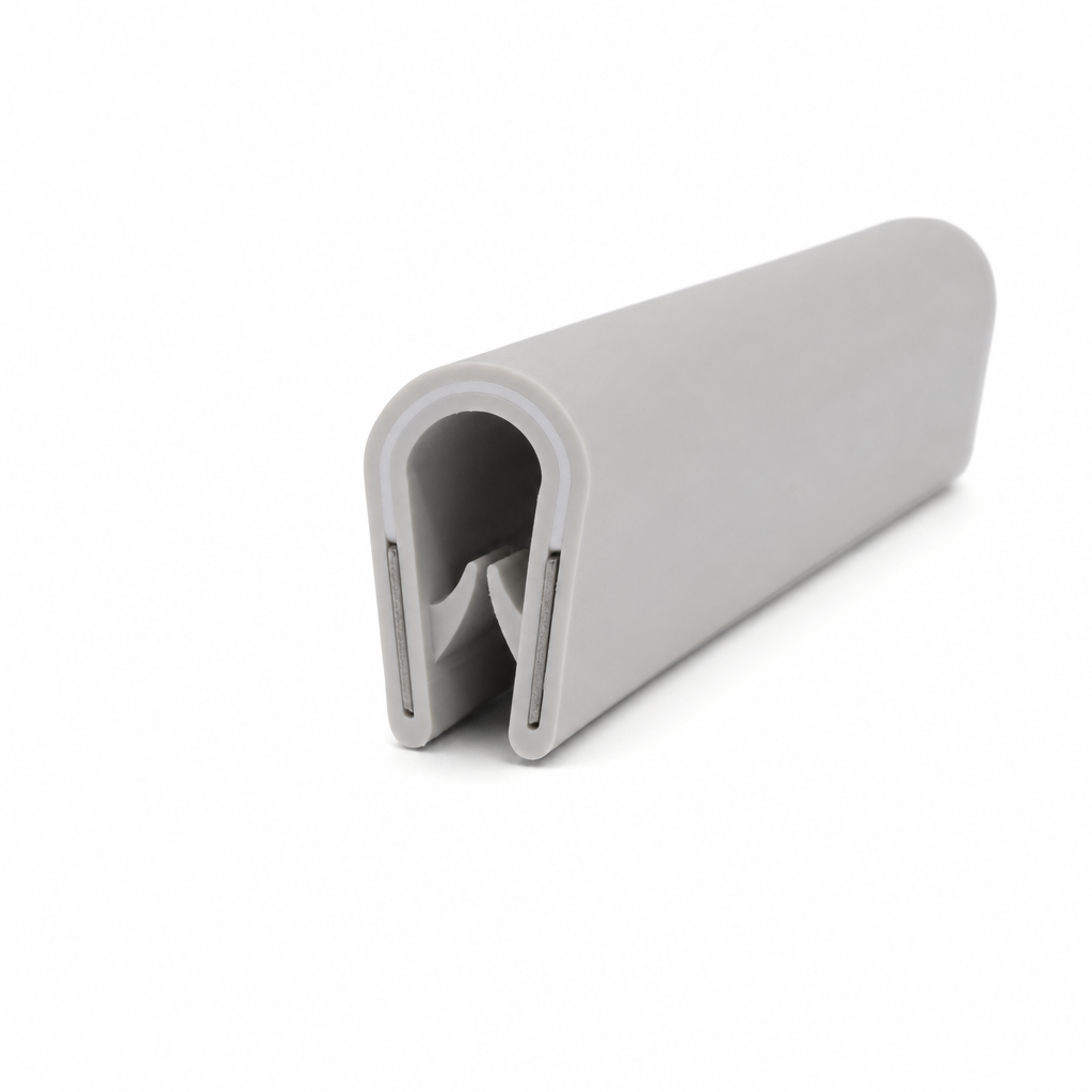 PVC Edge Trim – Light Grey for Mini (50m Length)