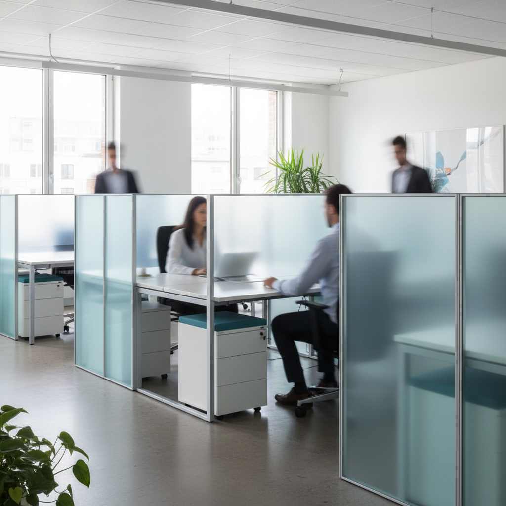 Premium Frosted Acrylic Sheet in Arctic Blue - Durable, High-Performance, and Versatile for Interior Design and Signage