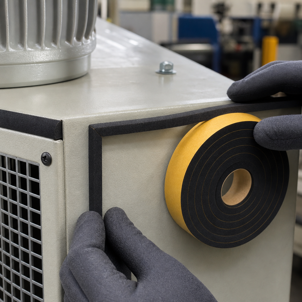 12mm Thick – Self-Adhesive Sponge Rubber Strip