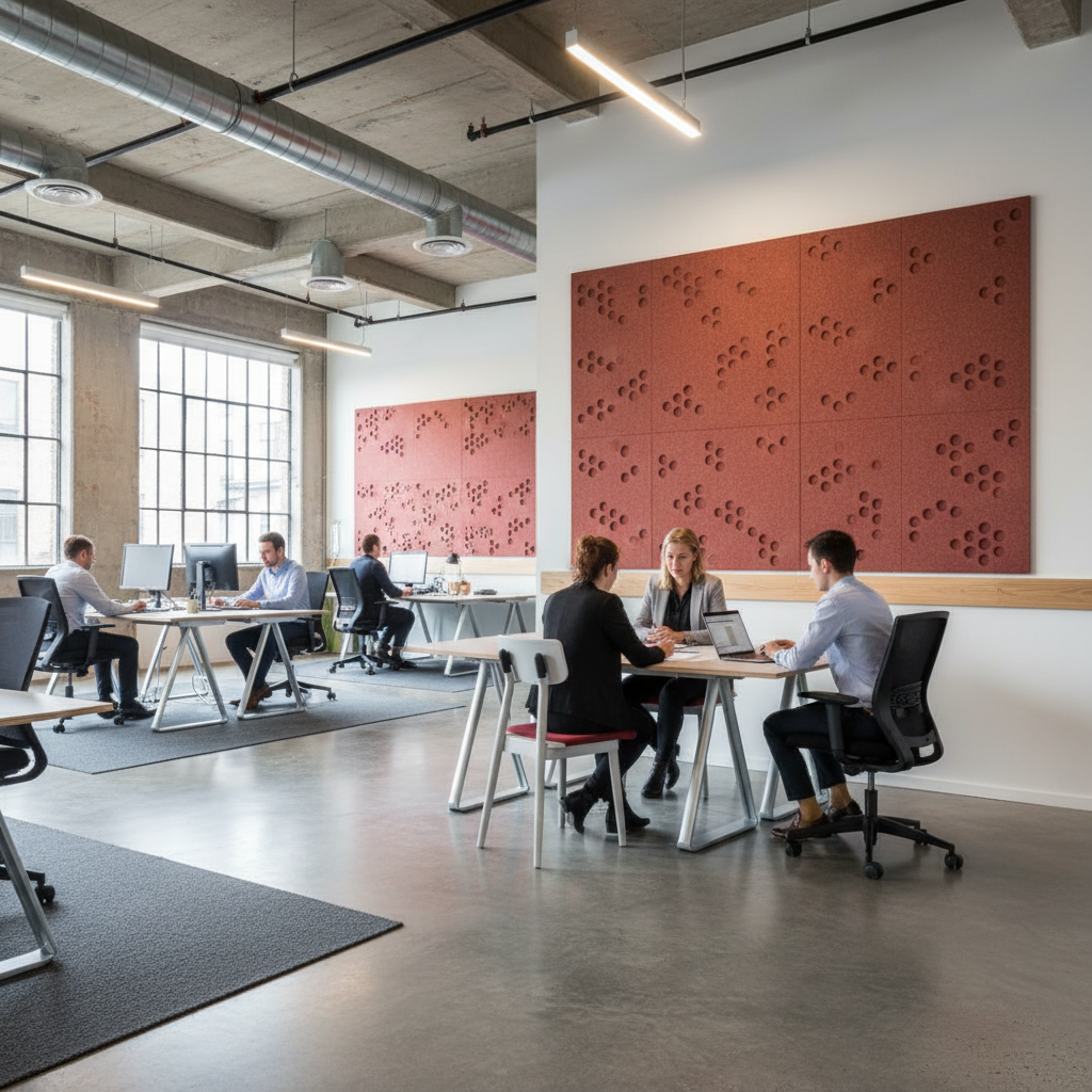 Premium 100% Recycled PET Felt Beehive Acoustic Panel 9mm - Pack of 2 with Superior Sound Absorption