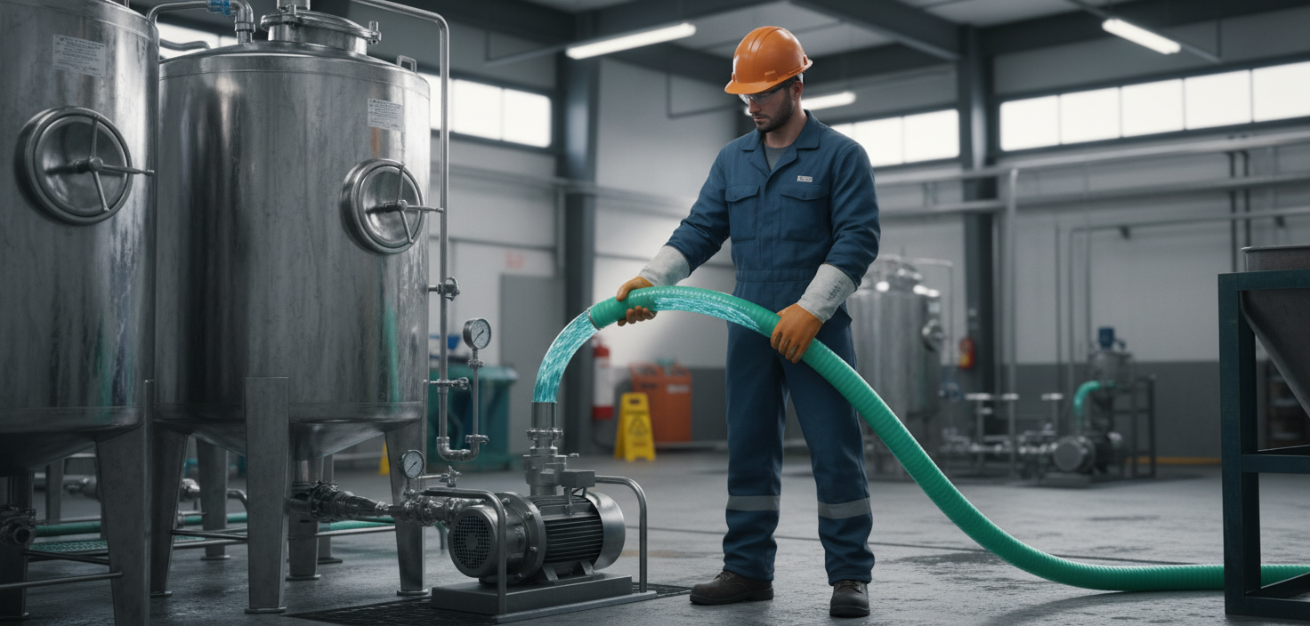 Premium Multilayer Thermoplastic Rubber Hose for Aggressive Liquids - Flexible, Crush Resistant, Smooth Surface