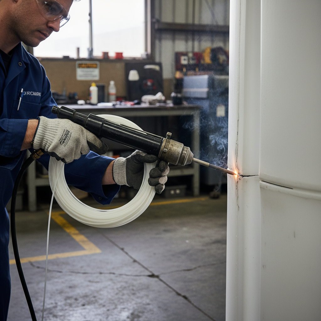 Premium LDPE Welding Rod - Natural Colour for High-Performance Plastic Repair and Fabrication