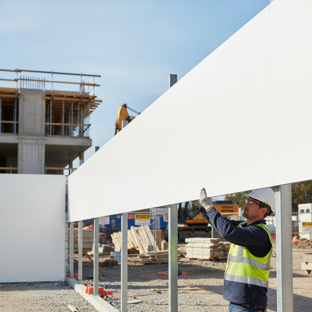 Premium White Matt Finish Aluminium Composite Panel Sheet for Hoarding and Displays