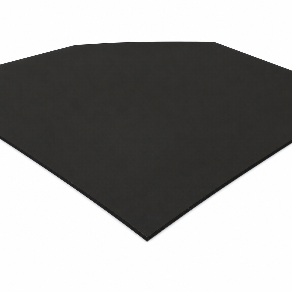 1mm Thick – Black Rubber Sheets