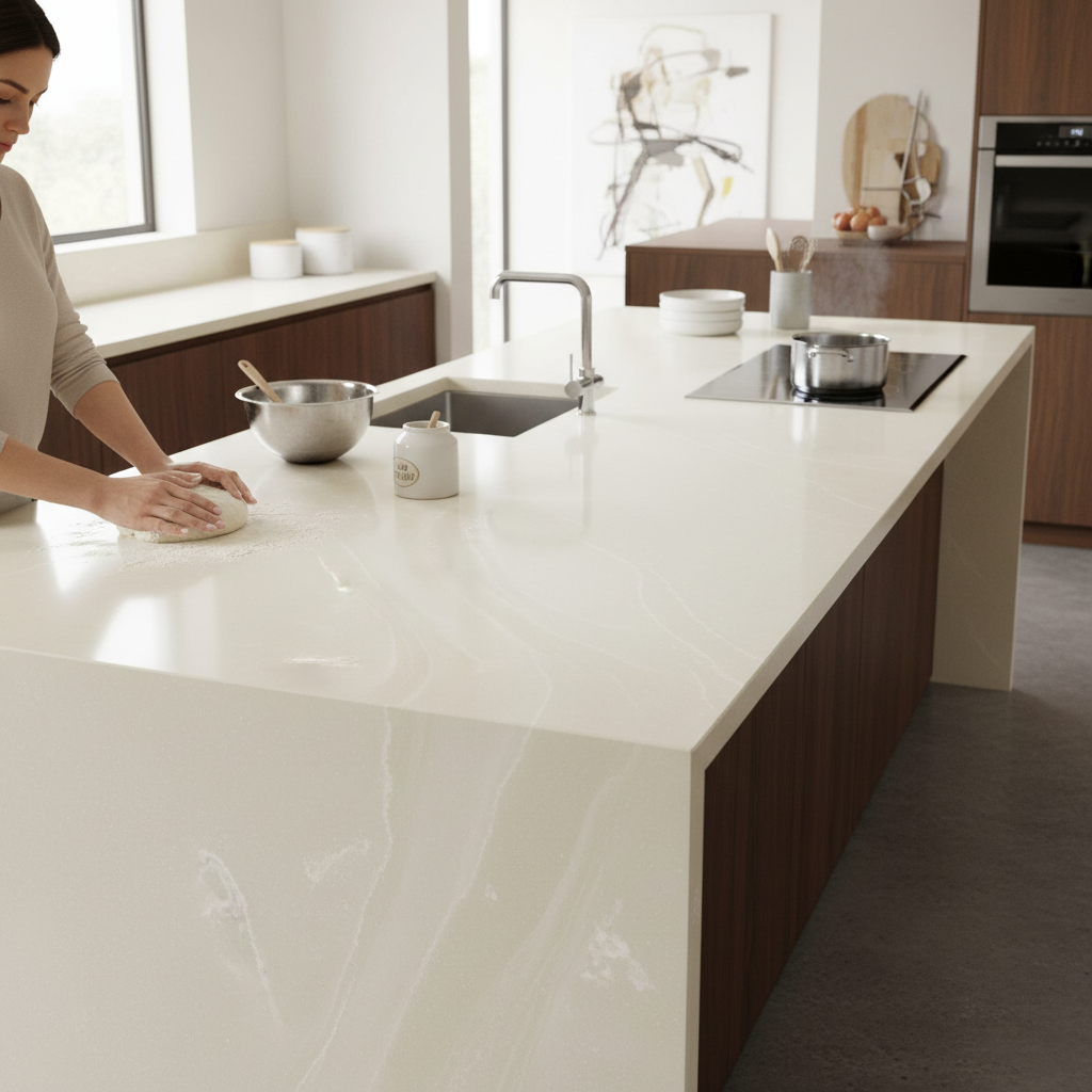 Premium Solid Surface Material - Versatile, Durable, and Hygienic for Interior and Exterior Applications
