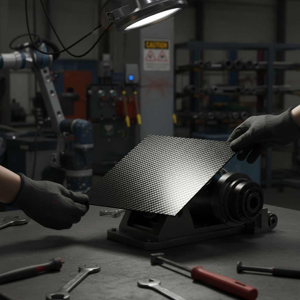 Premium High Strength Carbon Fibre Sheet with Glossy Finish for Structural Applications