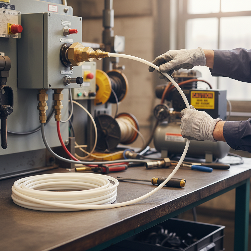 Premium Flexible High-Density Polythene (HDPE) Natural Hose for Low Pressure Applications with Chemical Resistance