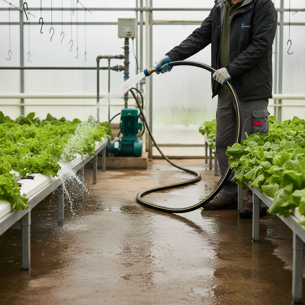 Premium 20 Bar Reinforced PVC-P Hose - Flexible, Chemical Resistant, Ideal for Agriculture