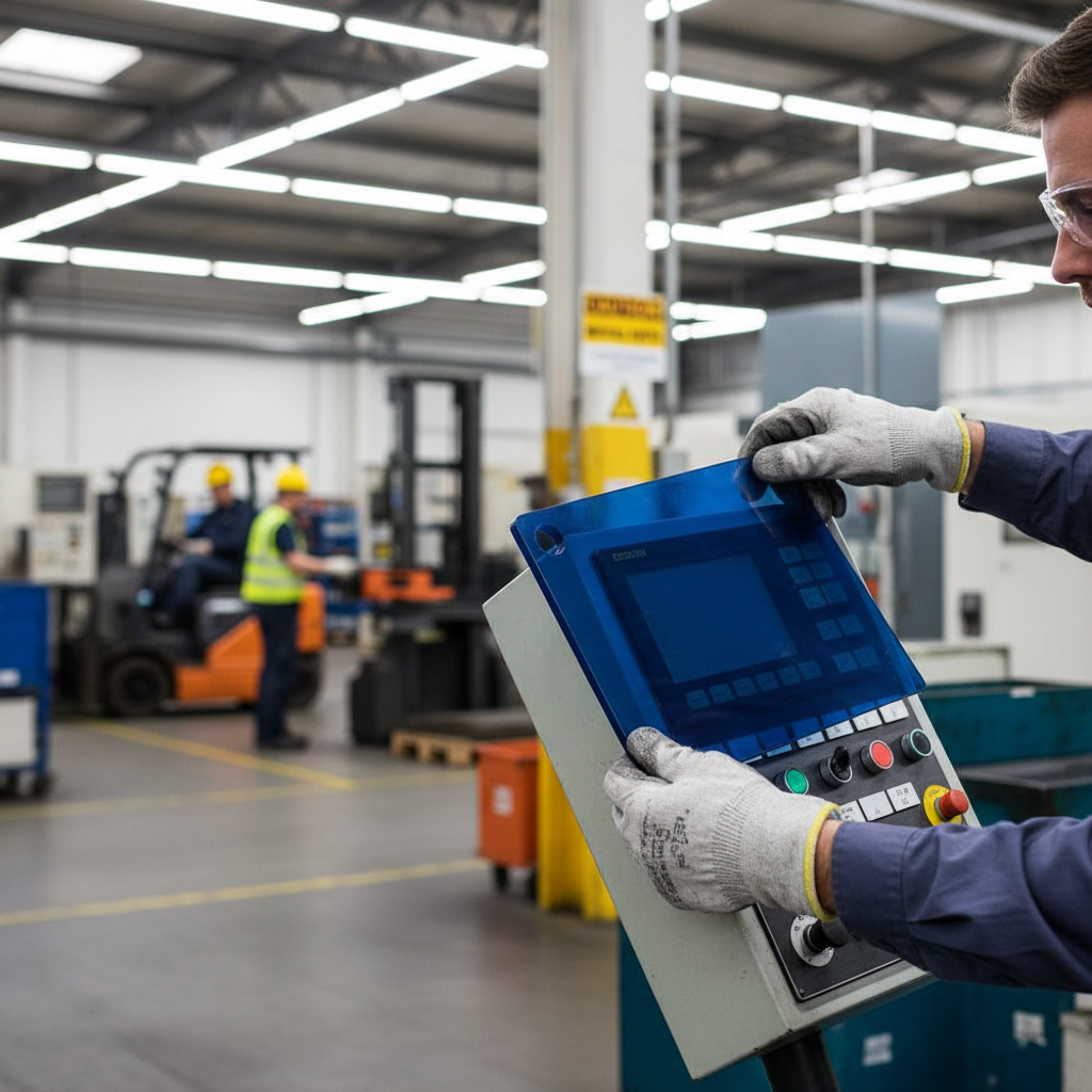 Premium Blue Acrylic Sheet - Cut to Size with Edge Finishing Options and High Durability