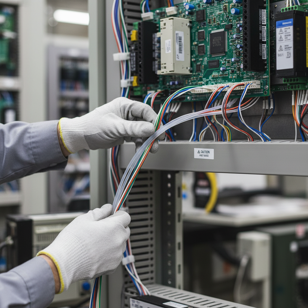 Premium High-Performance PTFE AWG Sleeving for Wire Insulation with Low Friction Surface
