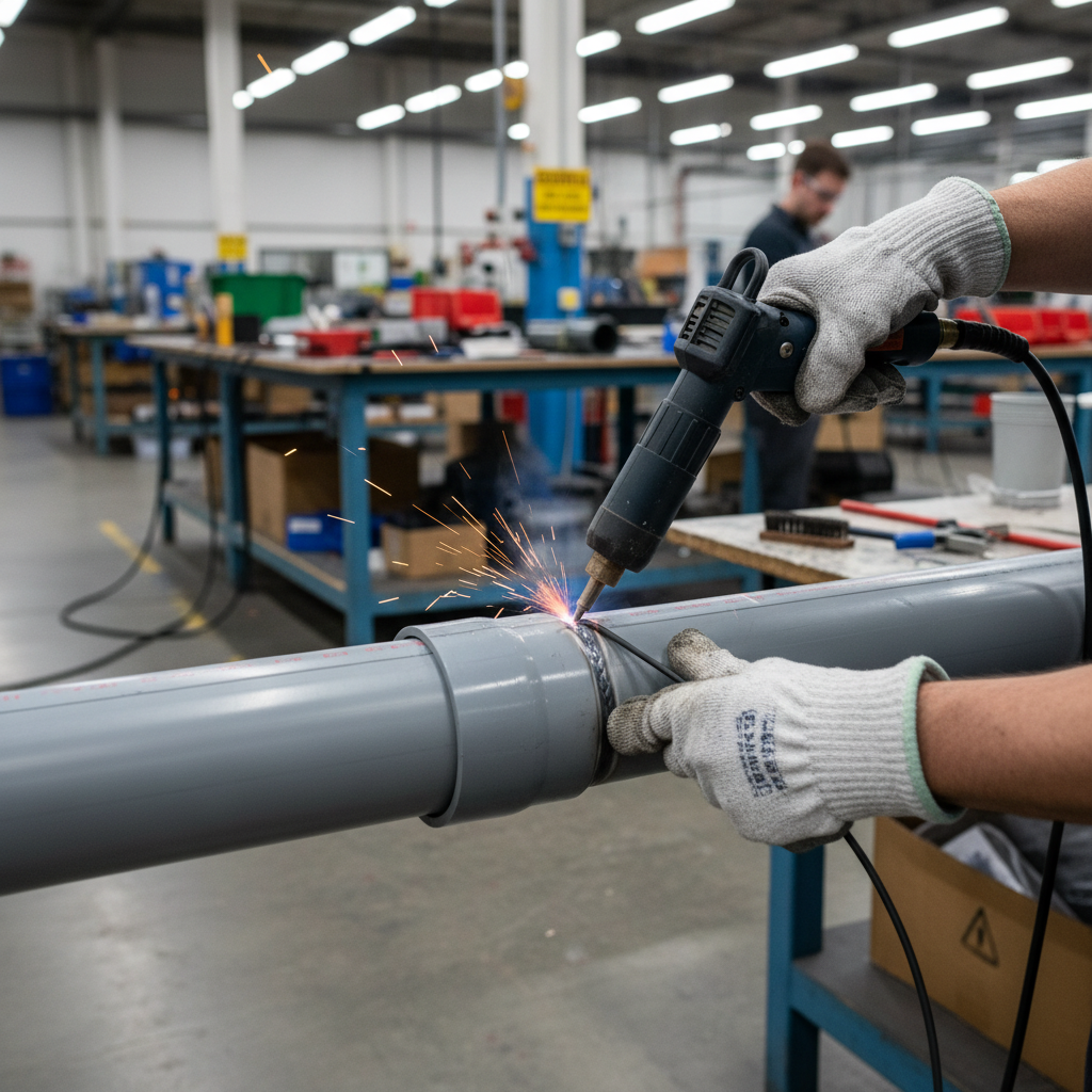 Premium Flexible PVC Welding Rod in Black for Hot Air Plastic Welding and Extrusion Applications