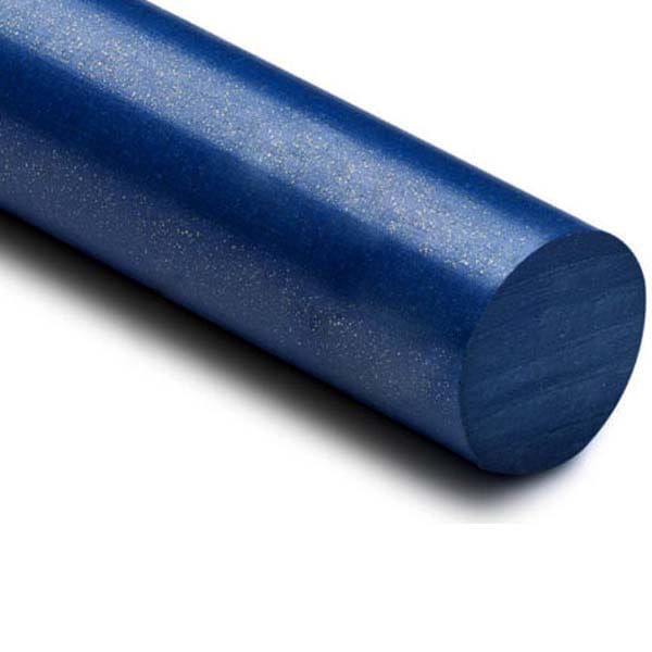 Acetal Blue Plastic Rod - Food Safe, High Strength, Low Moisture Absorption, UV Resistant, Perfect for Seals, Gears, Bearings, 20mm to 100mm Dia