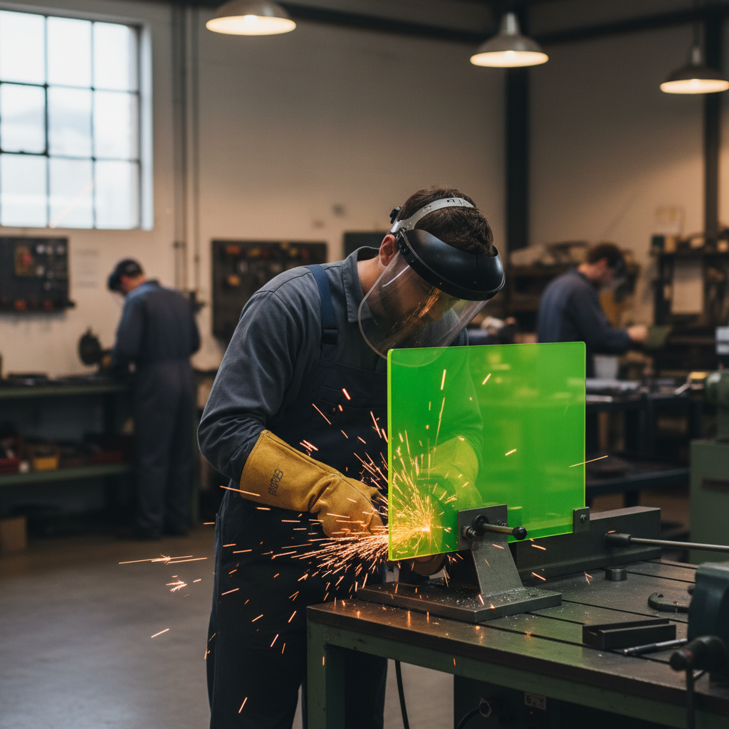 Premium Fluorescent Acid Green Acrylic Sheet - Durable, Vivid Color, and High-Performance for Design and Display Applications