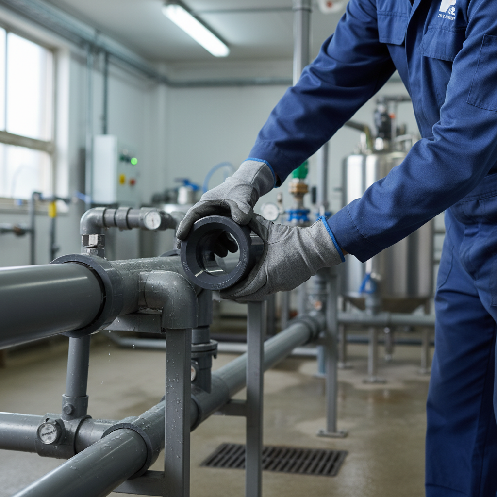 Premium PVCu Reducing Bush Plain Metric Fitting - Lightweight, Corrosion-Resistant, Easy to Install with Chemical Resistance