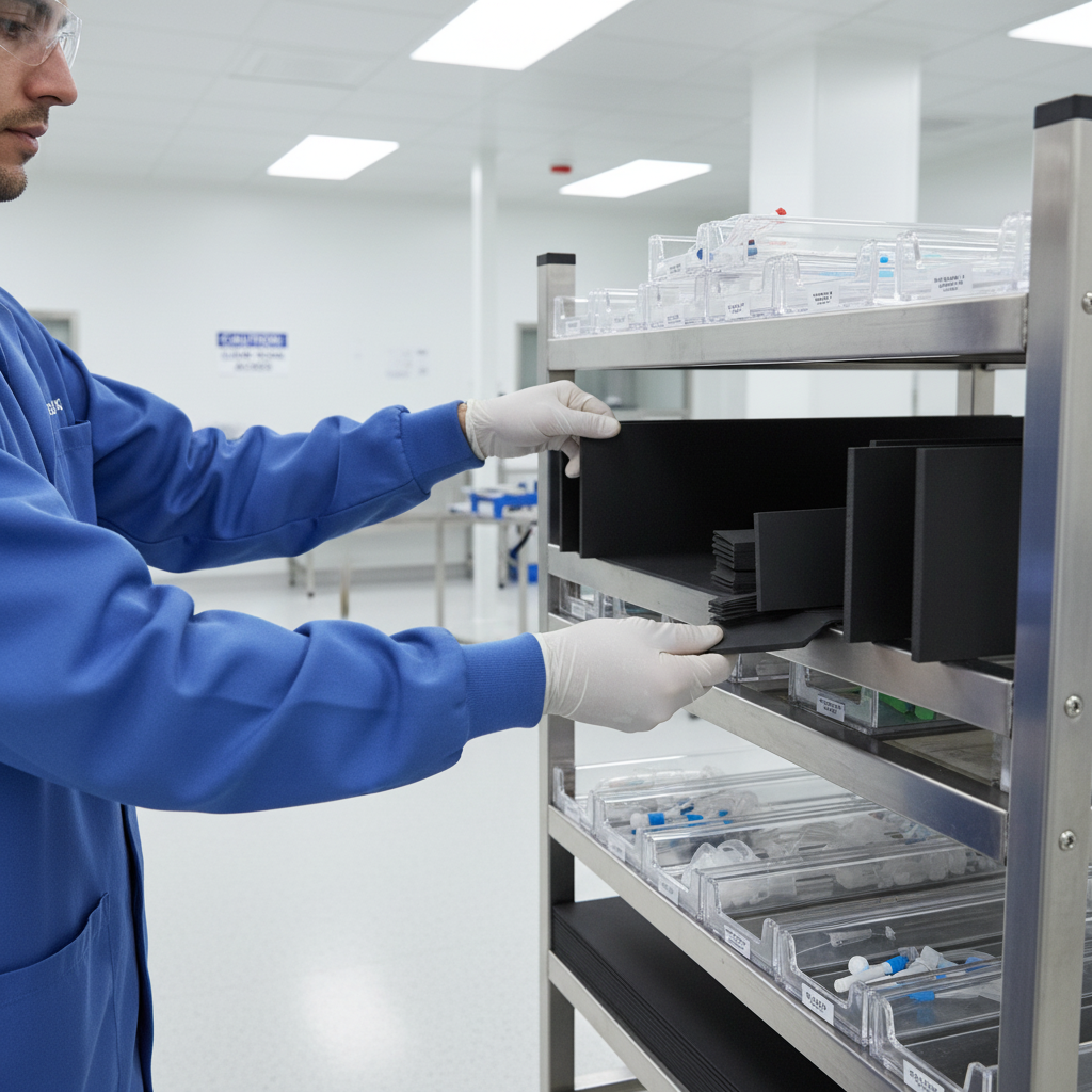 Premium Medical Grade PPSU Sheet - High Strength, Impact Resistant, Black Color for Medical Applications