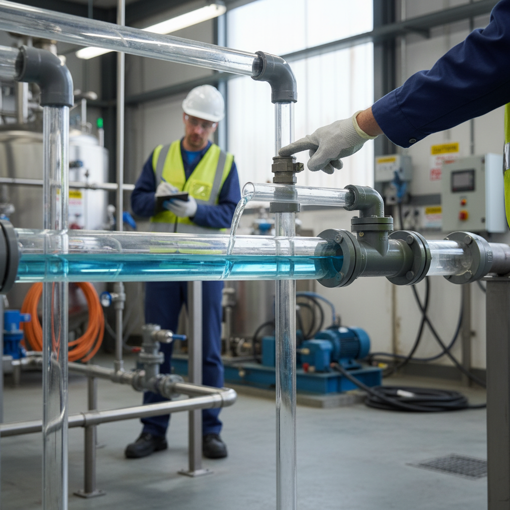 Premium Clear Rigid UPVC Tube Offcuts PN10 - High Mechanical Strength and Chemical Resistance for Versatile Applications