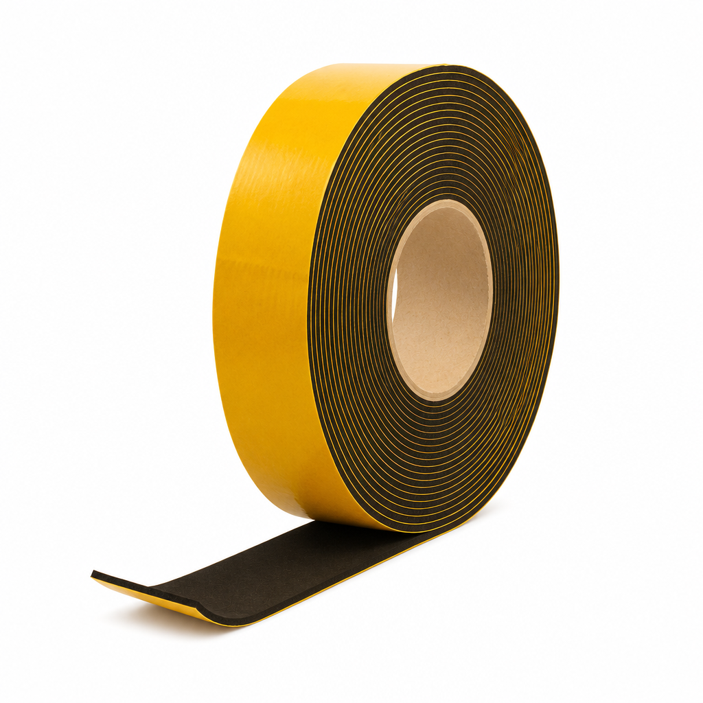 3mm Thick – Self-Adhesive Sponge Rubber Strip