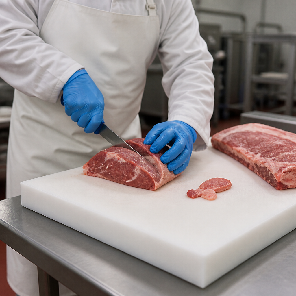 Natural Acetal Sheet for Food Production and Engineering 50mm to 70mm thick