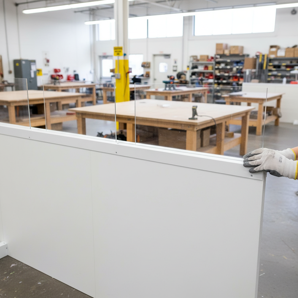 Premium Plastic PVC Double T Channel Top - 75m Pack with 25 x 3m Profiles for Sliding Tracks