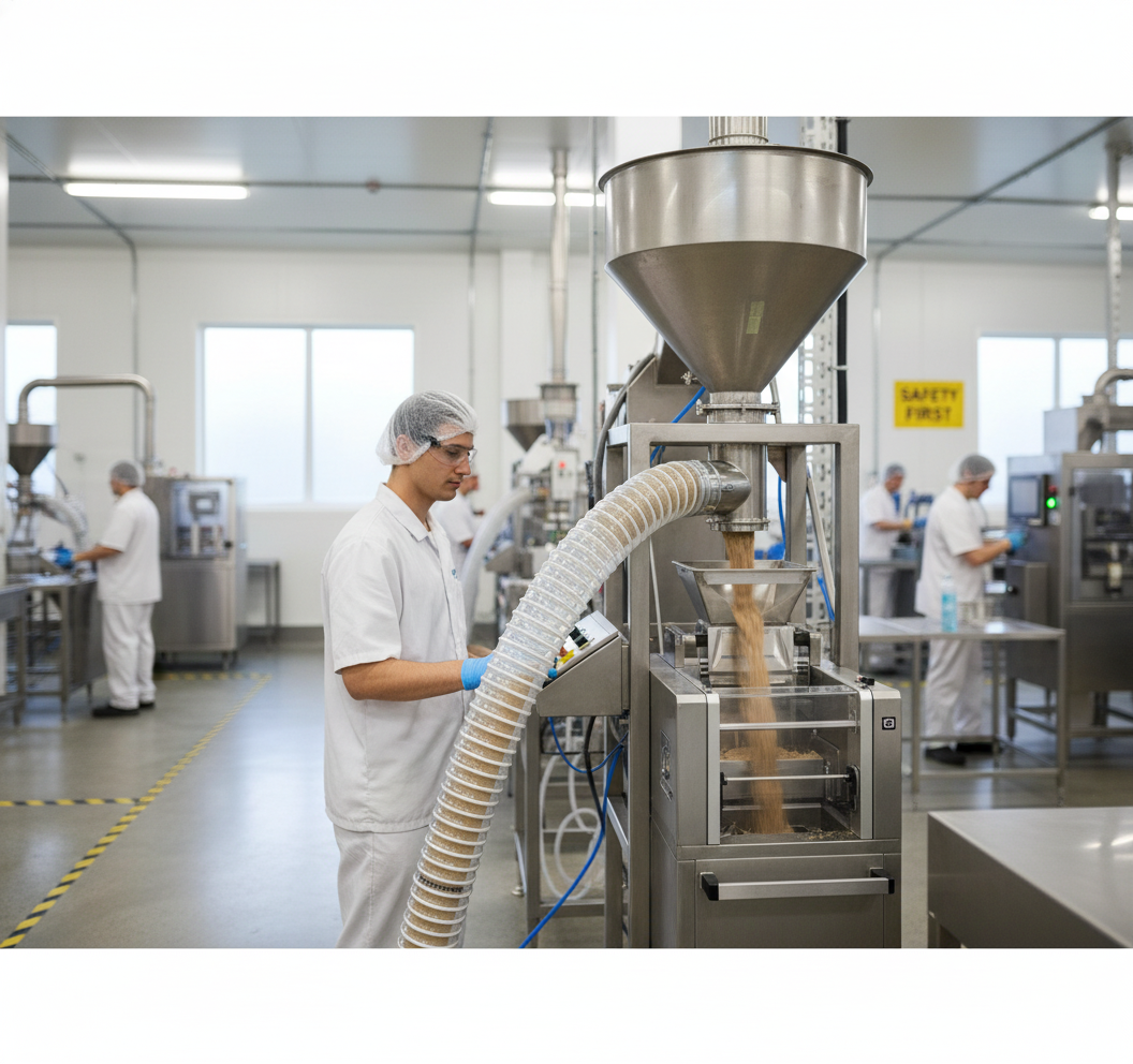 Professional Polyurethane Polyether Hose for Abrasive Materials and Dry Foods with High Flexibility and Hydrolysis Resistance