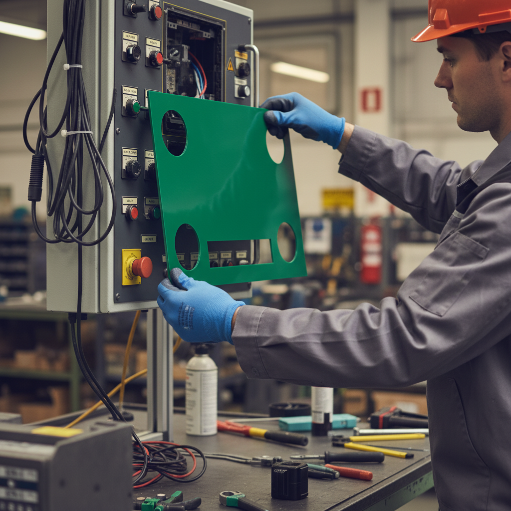 High-Performance Gloss/Matt Green HIPS Sheet - Durable, Thermoformable Material for Food Processing and Model Making