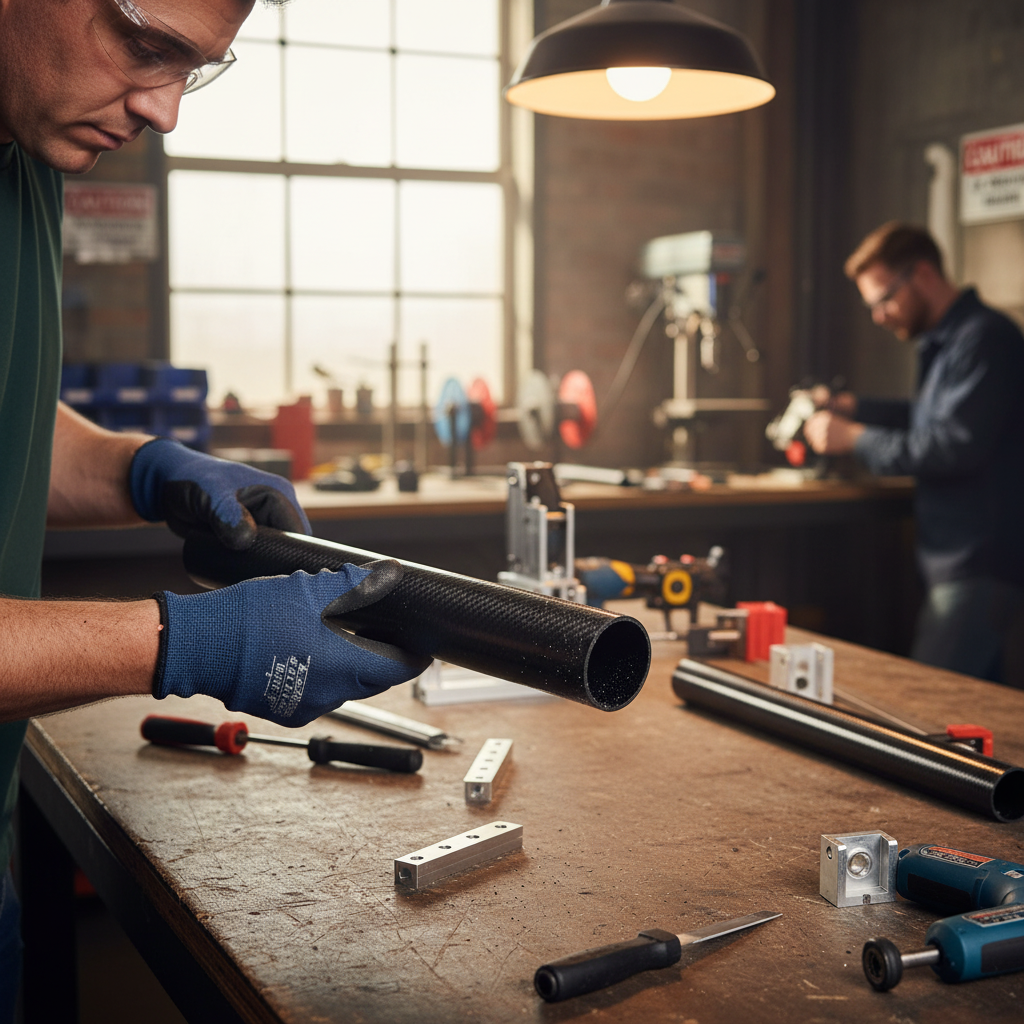 High-Performance Roll Wrapped Carbon Fibre Tube with Unidirectional Strength for Advanced Applications