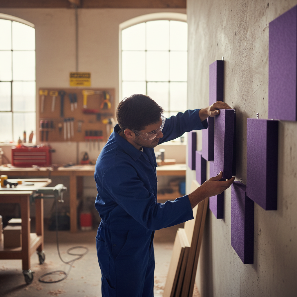 Premium PET Felt Acoustic Panel - Fire Retardant, Non-Toxic, Eco-Friendly Sound Absorption Material for Enhanced Acoustics