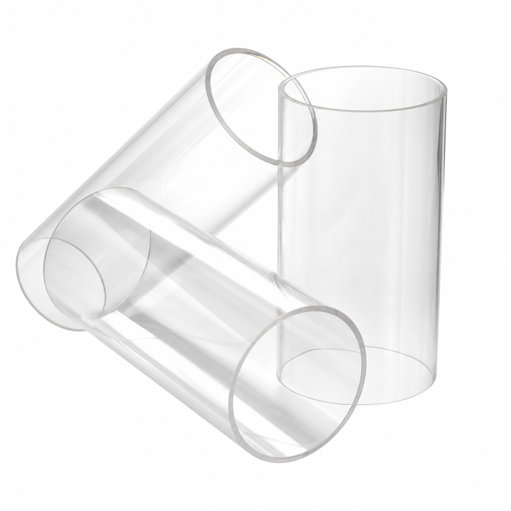 Cast Acrylic Clear Tube 270mm to 300mm dia for Furniture & aquarium tanks