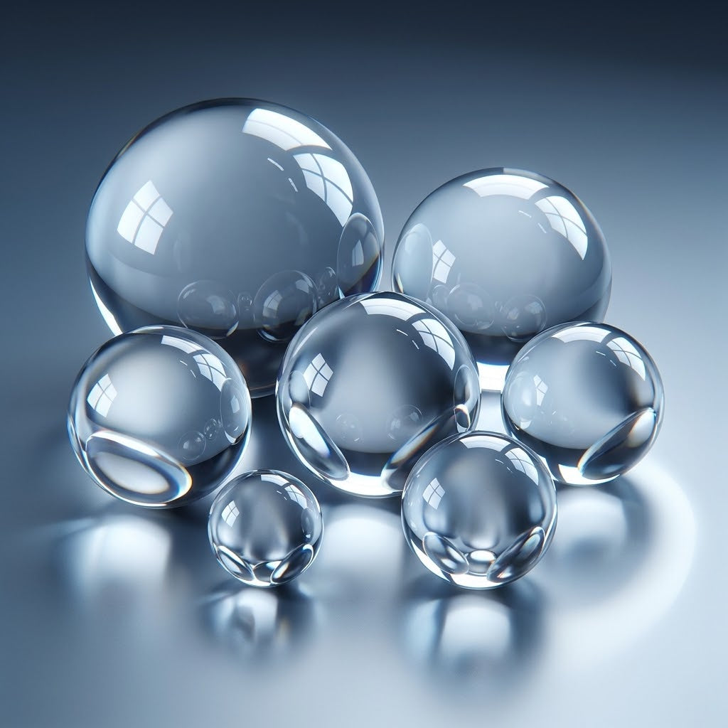 Cast Acrylic Clear 10mm to 95mm dia for Display cases & art installations