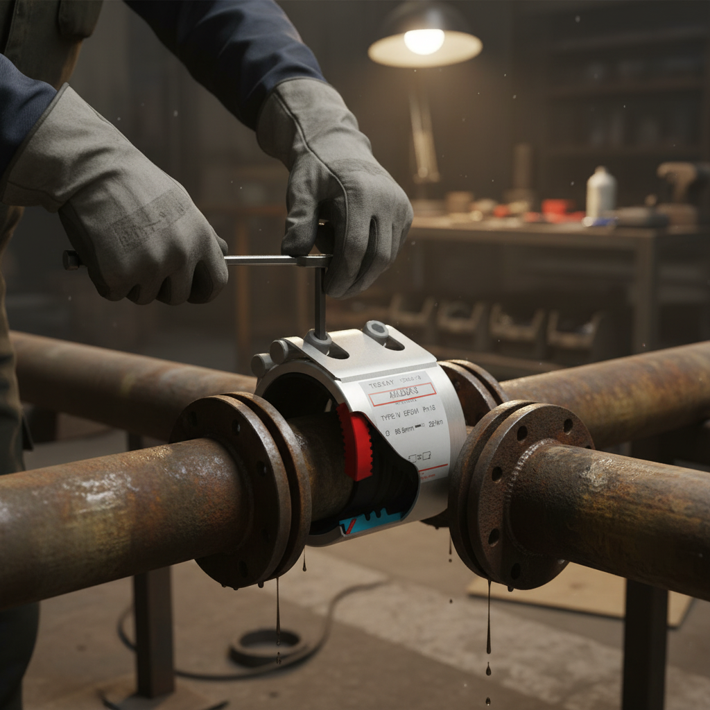Premium Coupling Type II for Plain-End Pipe Connections - Durable, Corrosion-Resistant, and Easy to Install