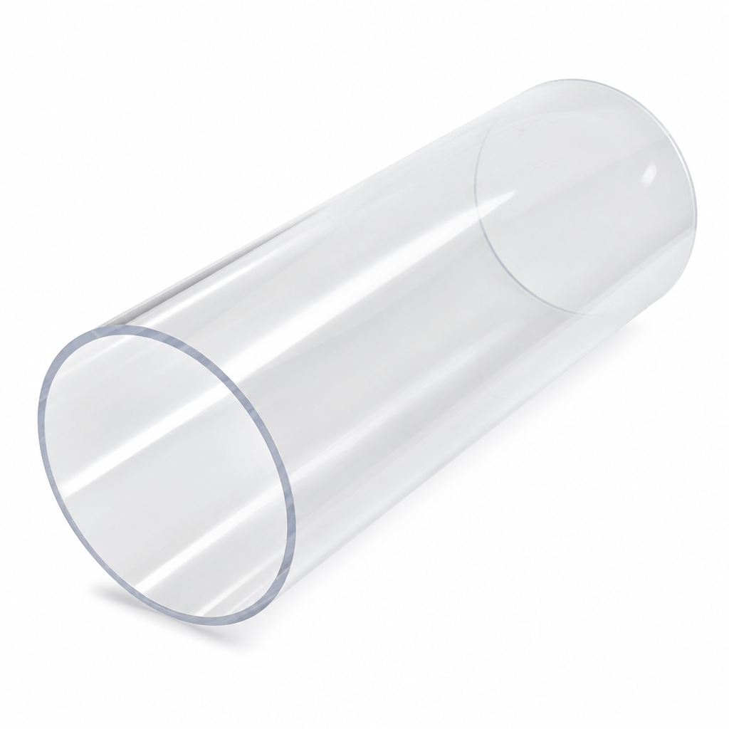 Cast Acrylic Clear Tube 350mm to 457mm dia for Aquarium tanks & displays