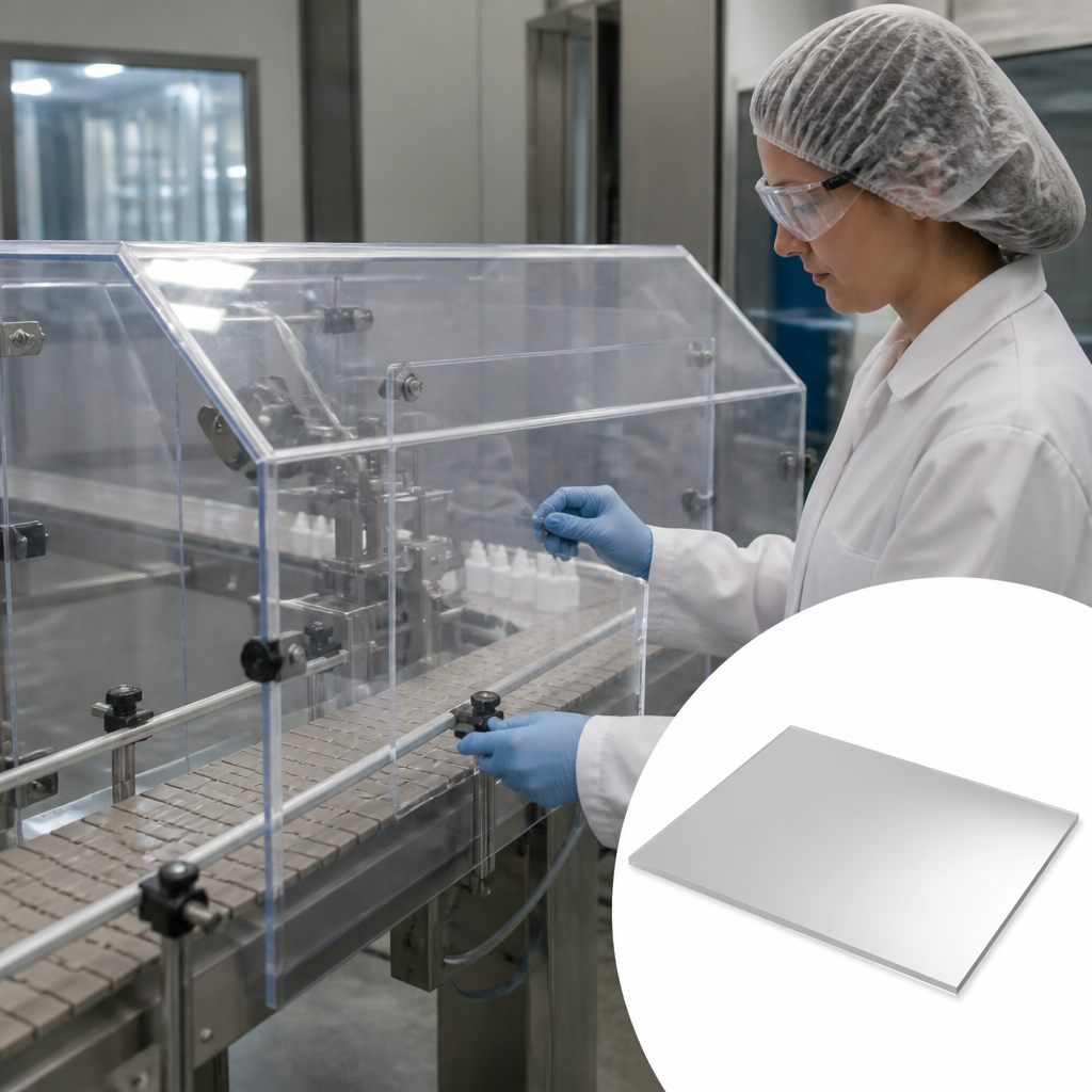 Clear PETG Sheet for Food Displays and Medical Equipment 3mm to 12mm thick