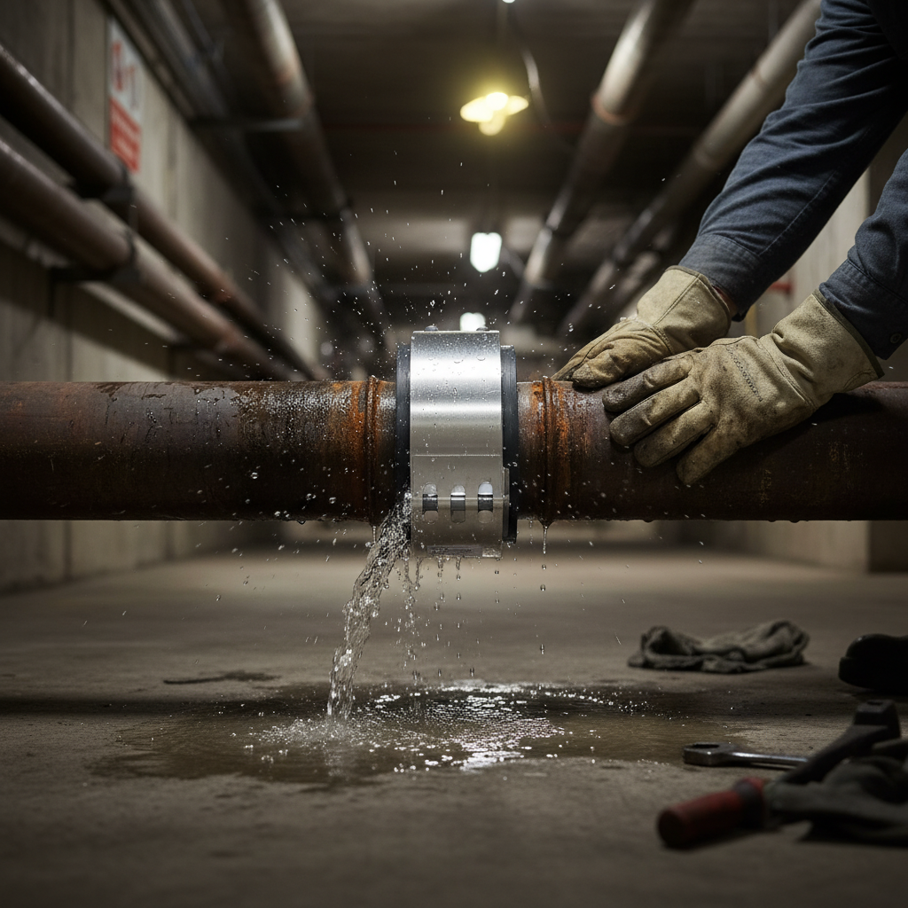 Premium Repair Double Lock Coupling Type II for Permanent Pipeline Repairs Under Pressure
