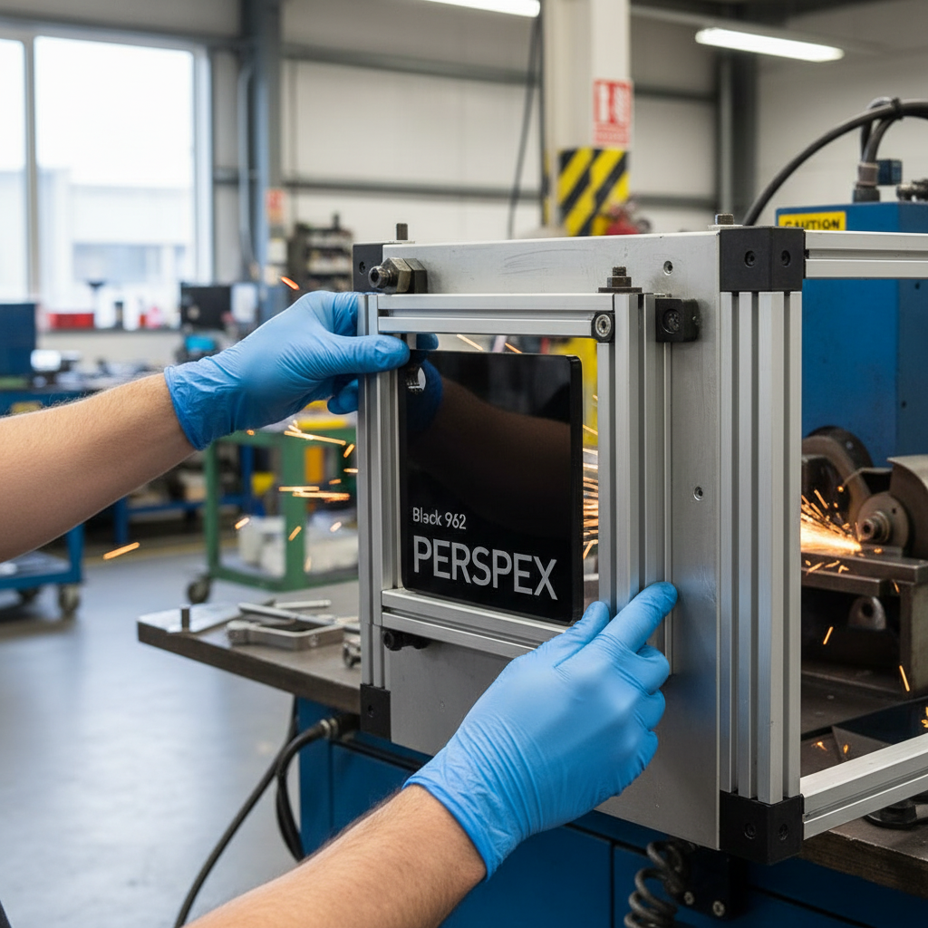 Premium Black Acrylic Sheet - High-Performance Cast Plastock Material with Excellent Durability and Surface Hardness