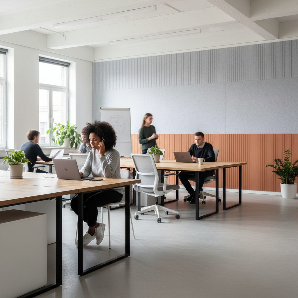 Premium Recycled PET Felt Acoustic Panels - 1200 x 600 x 9mm, Sustainable Sound Absorption with Elegant Design