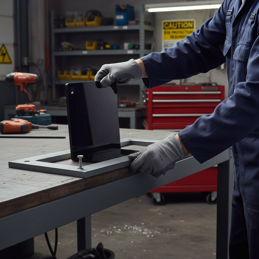 Premium High-Performance Acrylic Sheet - Black, Cut to Size with Multiple Edge Finishes