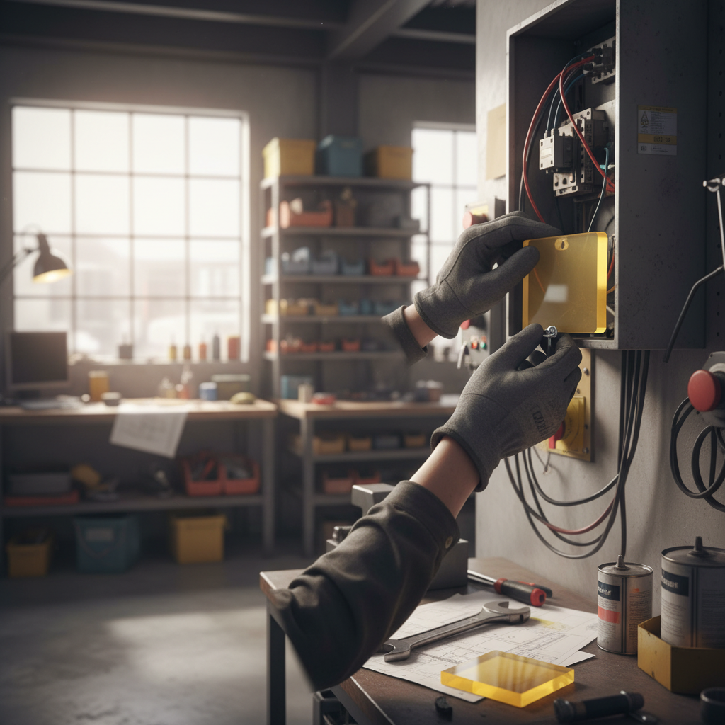 Premium High-Performance Acrylic Sheet in Soft Yellow - Fully Recyclable with Excellent Processing Capabilities